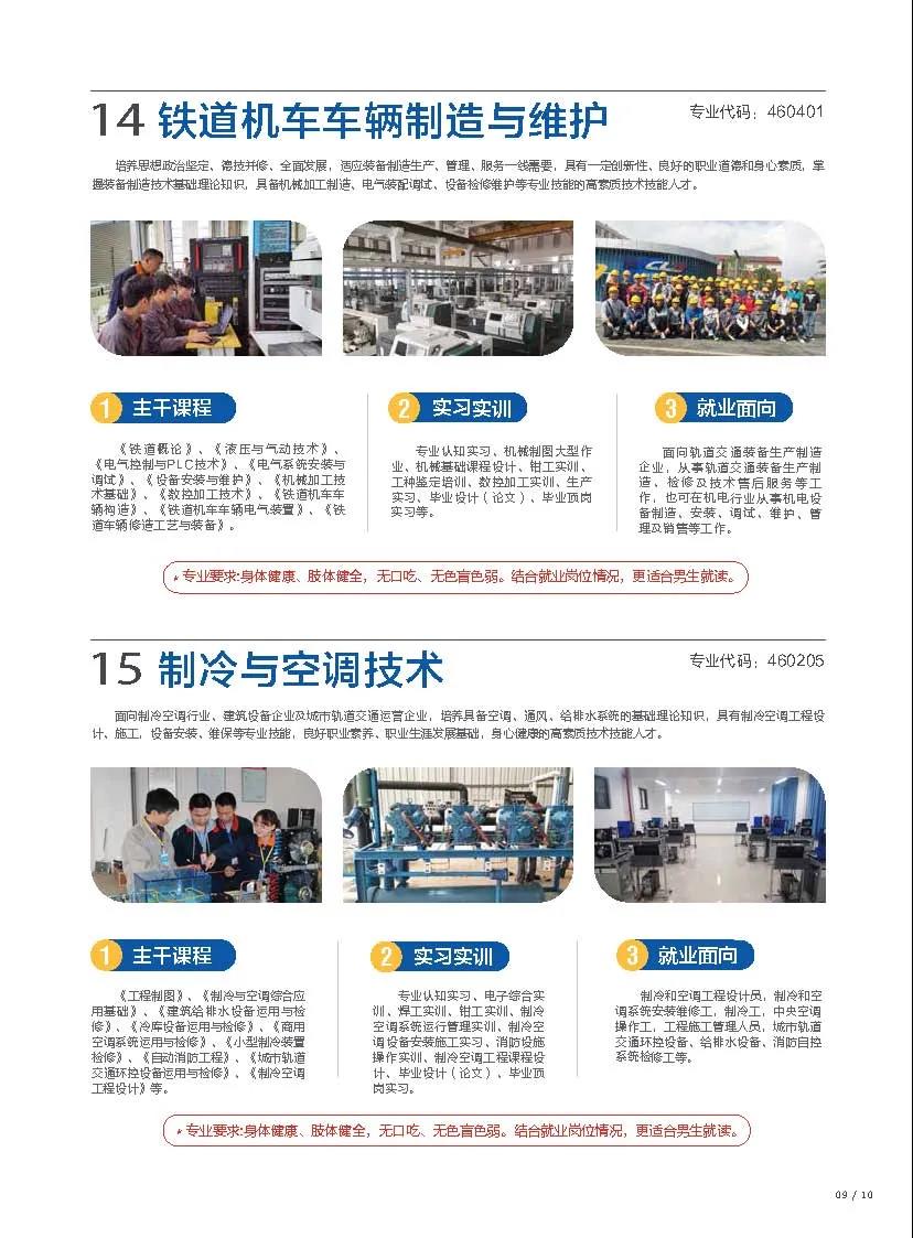 昆明鐵道職業(yè)技術(shù)學(xué)院2021年招生簡(jiǎn)章