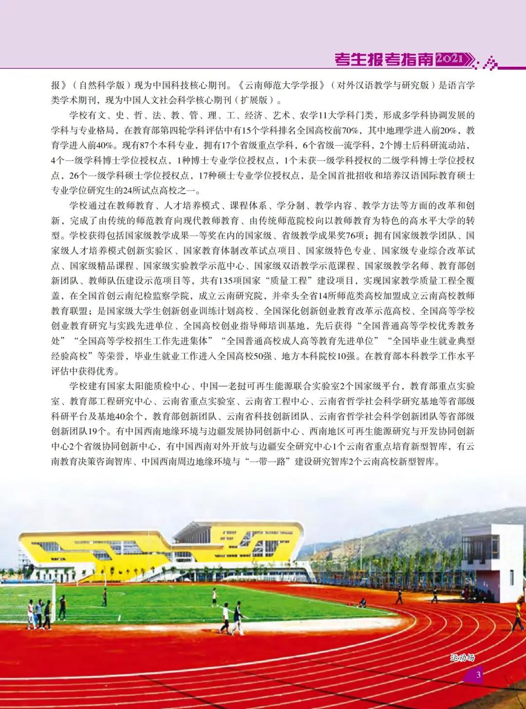 云南師范大學(xué)2021年報(bào)考指南