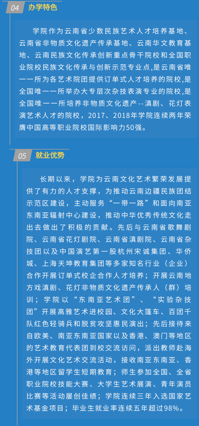 云南文化藝術(shù)職業(yè)學(xué)院2021年招生簡章