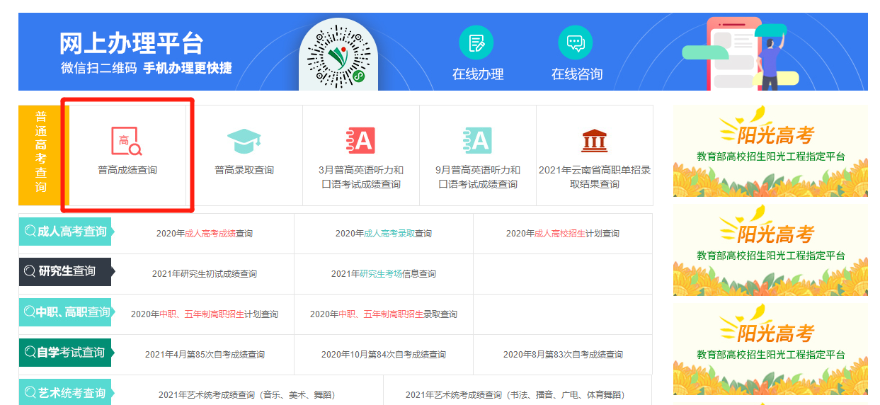 高考成績(jī)