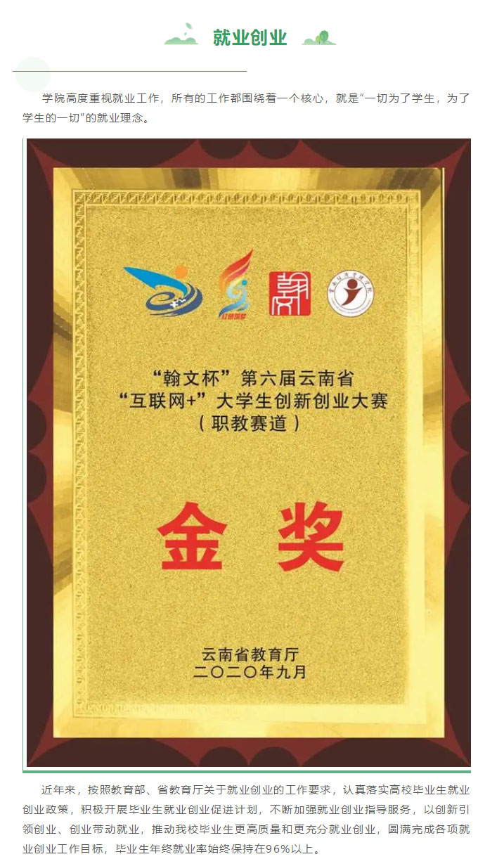 云南林業(yè)職業(yè)技術(shù)學院2021年招生簡章