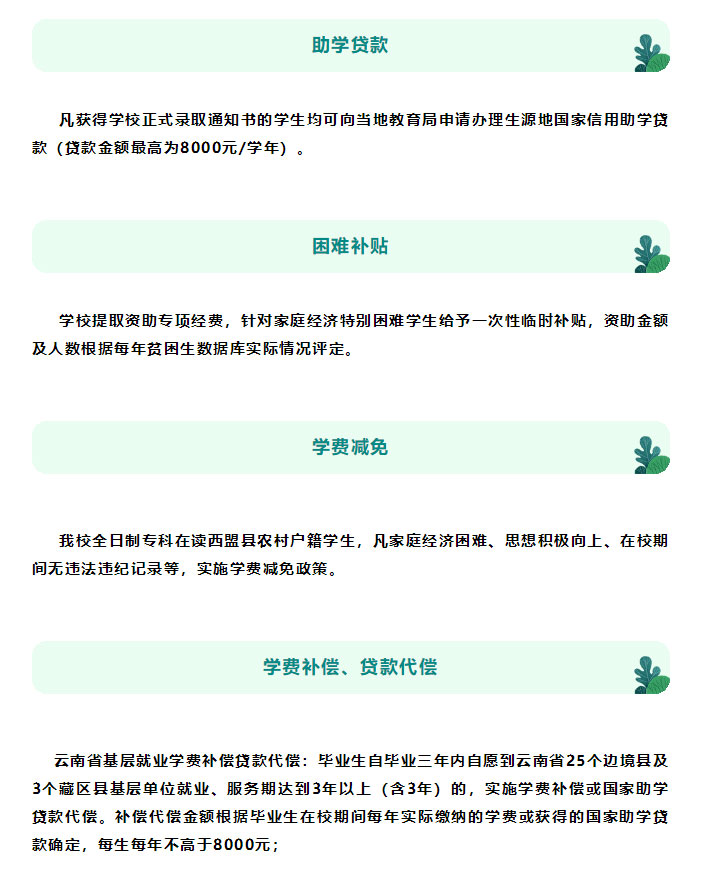 云南林業(yè)職業(yè)技術(shù)學院2021年招生簡章